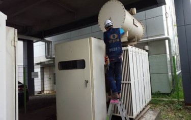 고압변압기 점검수리